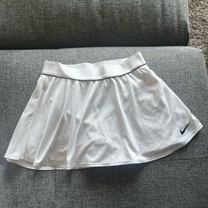 White Nike Tennis Skirt